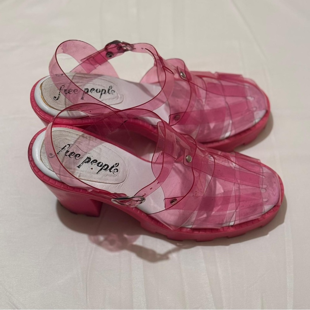 Free People Pink Sandals - Picture 3 of 10